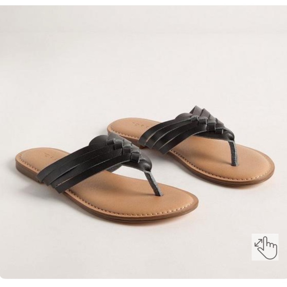 Torrid Braided Flip Flop (WW) NWT